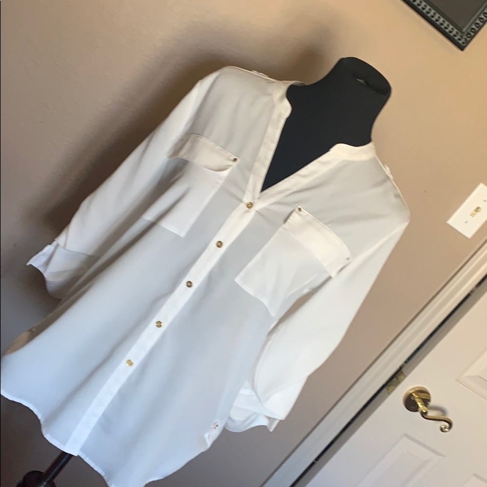 Calvin Klein Camp style shirt
